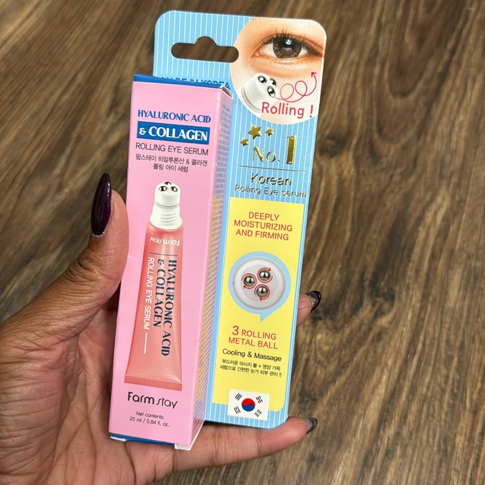 HYALURONIC ACID & COLLAGEN ROLLING EYE SERUM